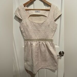 Egerie Paris Women’s Elegant Cream Dress